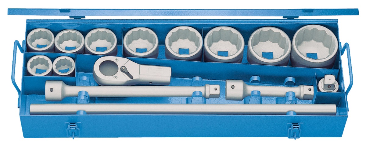 Gedore 1" Square Drive Socket Sets and Ratchets