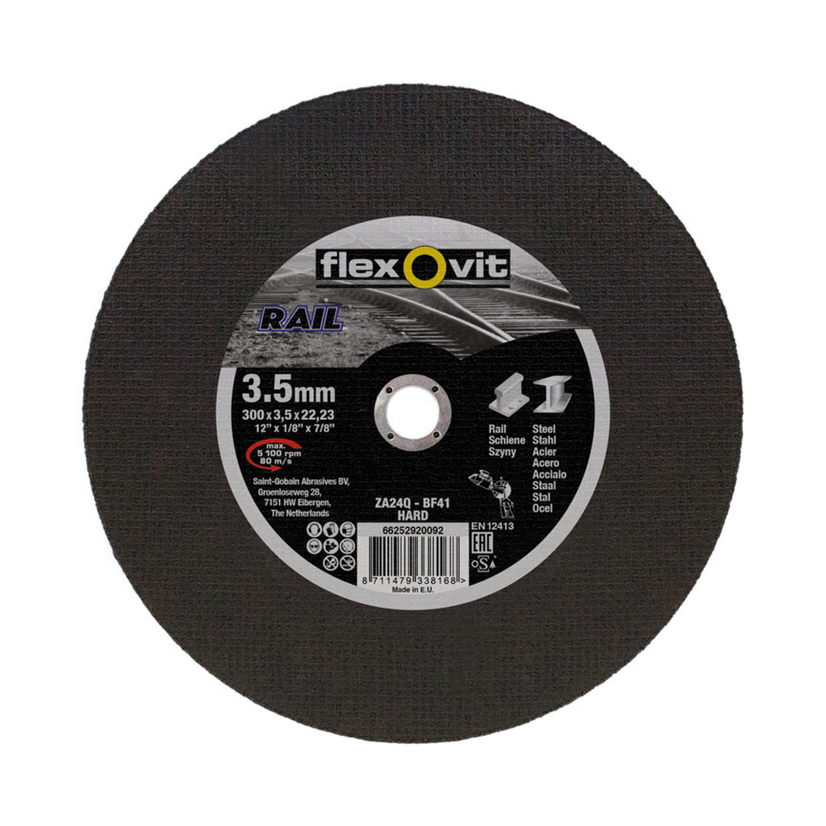 Flexovit Bf 41  Zirconia Za 24 Q-Bf41 Hard