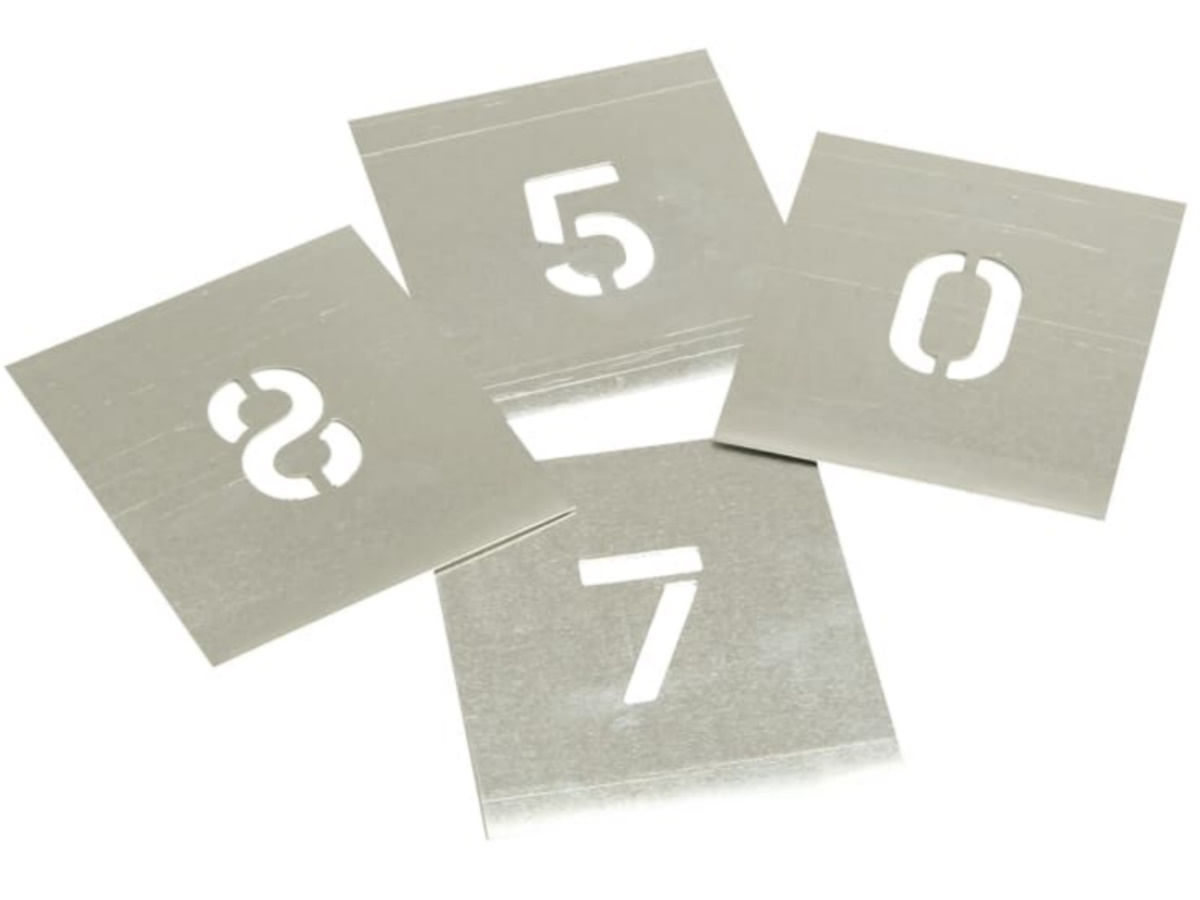 Number Stencils