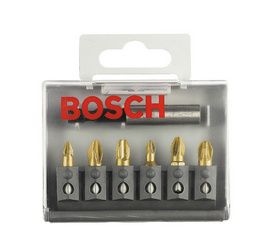 Maxgrip Tin Range 7 Pce Assorted Screwdriver Bits