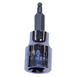 King Dick 3/8" Inserted Hex Ball End Metric