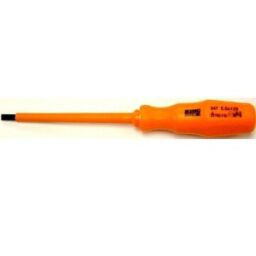 King Dick VDE Slotted Screwdrivers Orange Handle