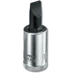 Gedore 3/8" Drive Male Slotted Bit Socket