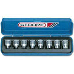 Gedore 3/8" Drive Torx Socket Set (8 piece)