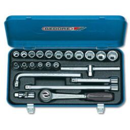 Gedore 3/8" Drive Socket Sets (22 piece)