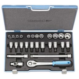 Gedore 1/2" Drive Socket Sets (27 piece)