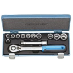Gedore 1/2" Drive Socket Sets (13 piece)