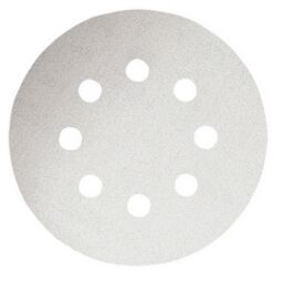 White Paint (Velcro), 8 Holes Random Orbit