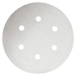 White Paint (Velcro), 6 Holes Random Orbit