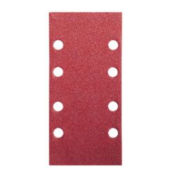 Red Wood Top (Velcro), 8 Holes Orbital Sanders