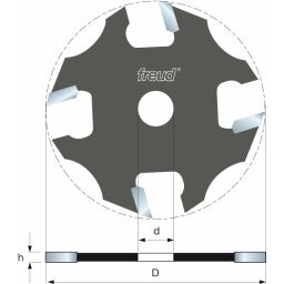 4 Wing Slotting Cutters