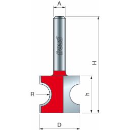 Half Round Bits