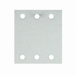 White Paint (Velcro), 6 Holes Orbital Sanders