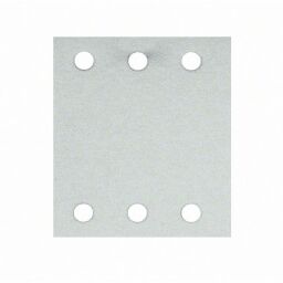 White Paint (Velcro), 6 Holes Orbital Sanders