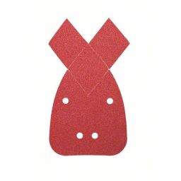Red Wood (Velcro), 4 Holes Multi Sanders