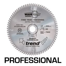 Fine Trim and Finishing Sawblades