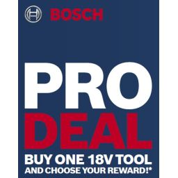 Bosch PRODEAL Free Tool Offer