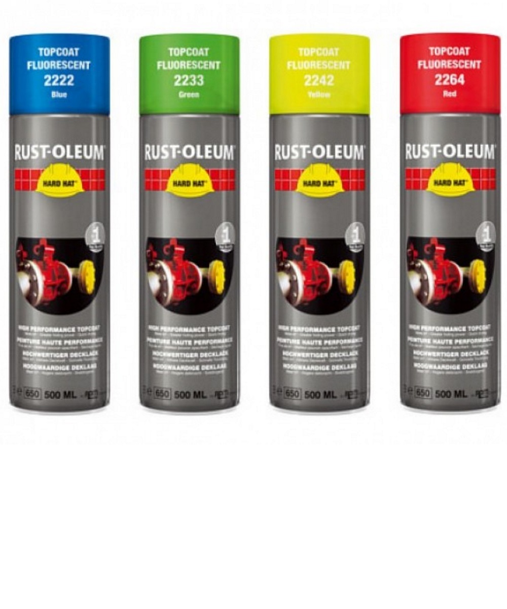 Hard Hat by Rustoleum Fluorescent