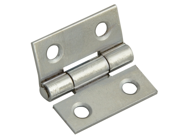 Polished Chrome Door Hinges