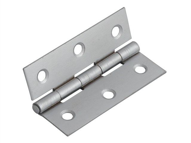Satin Chrome Door Hinges