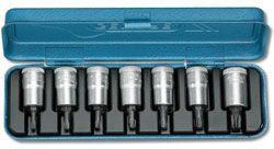 Gedore 3/8" Drive Torx Socket Set (7 piecE)