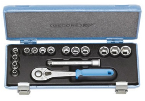 Gedore 3/8" Drive Socket Sets (16 Piece)