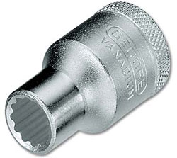 Gedore 1/2" Drive Sockets Bi-Hexagon AF