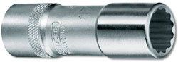 Gedore 1/2" Drive Sockets Bi-Hexagon (Deep) AF