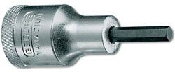 Gedore 1/2" Drive In-Hex Sockets AF