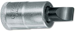Gedore 1/2" Drive Male Slotted Bit Socket