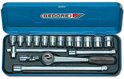 Gedore 3/8" Drive Socket Sets (17 piece)