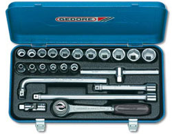 Gedore 3/8" Drive Socket Sets (22 piece)