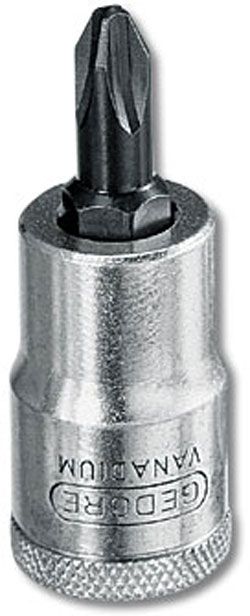 Gedore 1/2" Drive Male Phillips Bit Socket