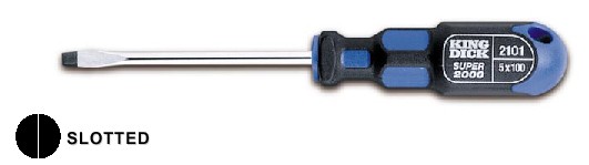 King Dick Super 2000 Slotted Screwdrivers