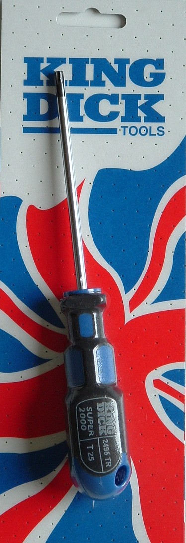 King Dick Super 2000 Torx Anti Tamper Screwdrivers
