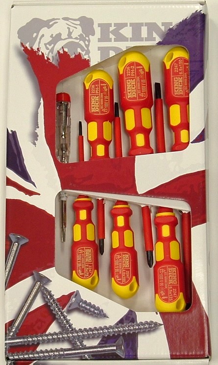 King Dick Super 2000 Screwdriver Set