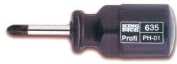 King Dick PROFI Stubby Screwdrivers Philips