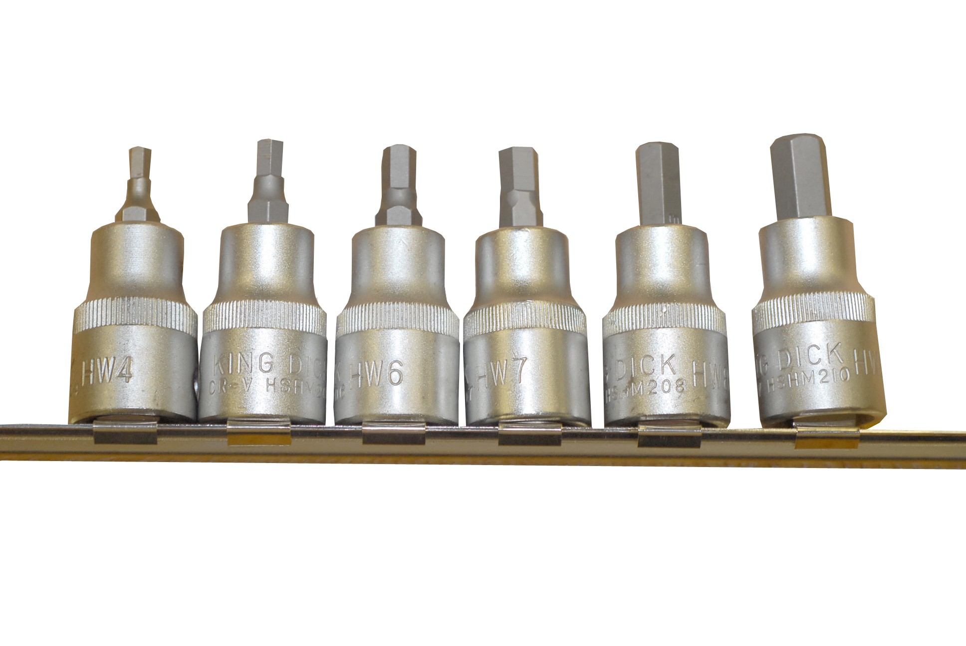 King Dick 1/2" SD Bit Sets Rail
