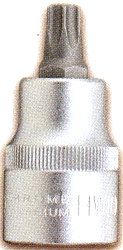 King Dick 1/2" DR Anti Tamper Bits Short
