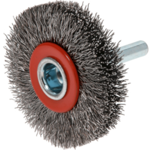 Osborn 0002-504 161 Crimped Wire Brush 50mm x 10mm Wheel with 6mm Shank (Pack of 10)