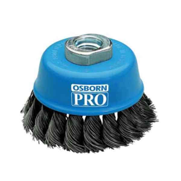 Osborn 2008-608 151 Twist Knot Cup Brush M14 65mm 0.5mm Wire