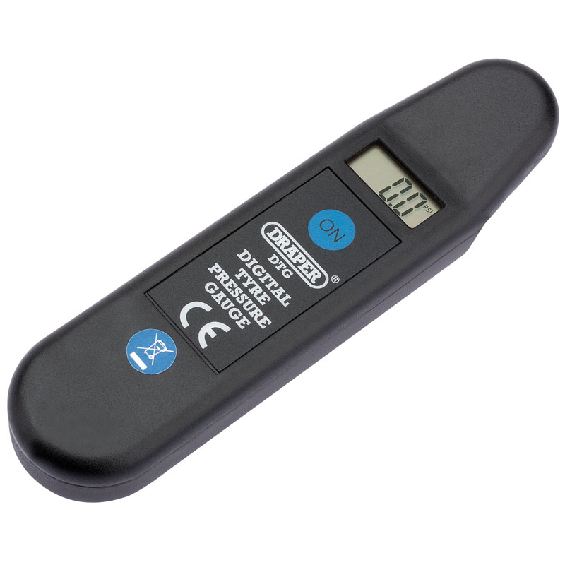 Draper 01071 DTG-B Digital Tyre Pressure Reader