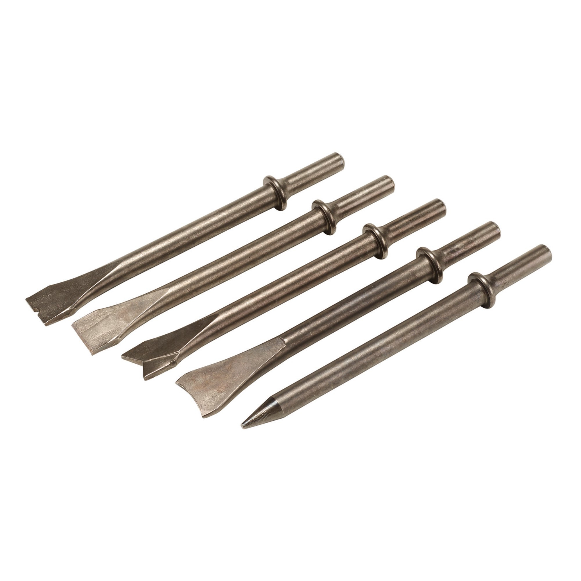 Draper 01090 ADAT-AHK-29 Air Hammer Chisel Set For Air Hammer Kit (5 Piece)