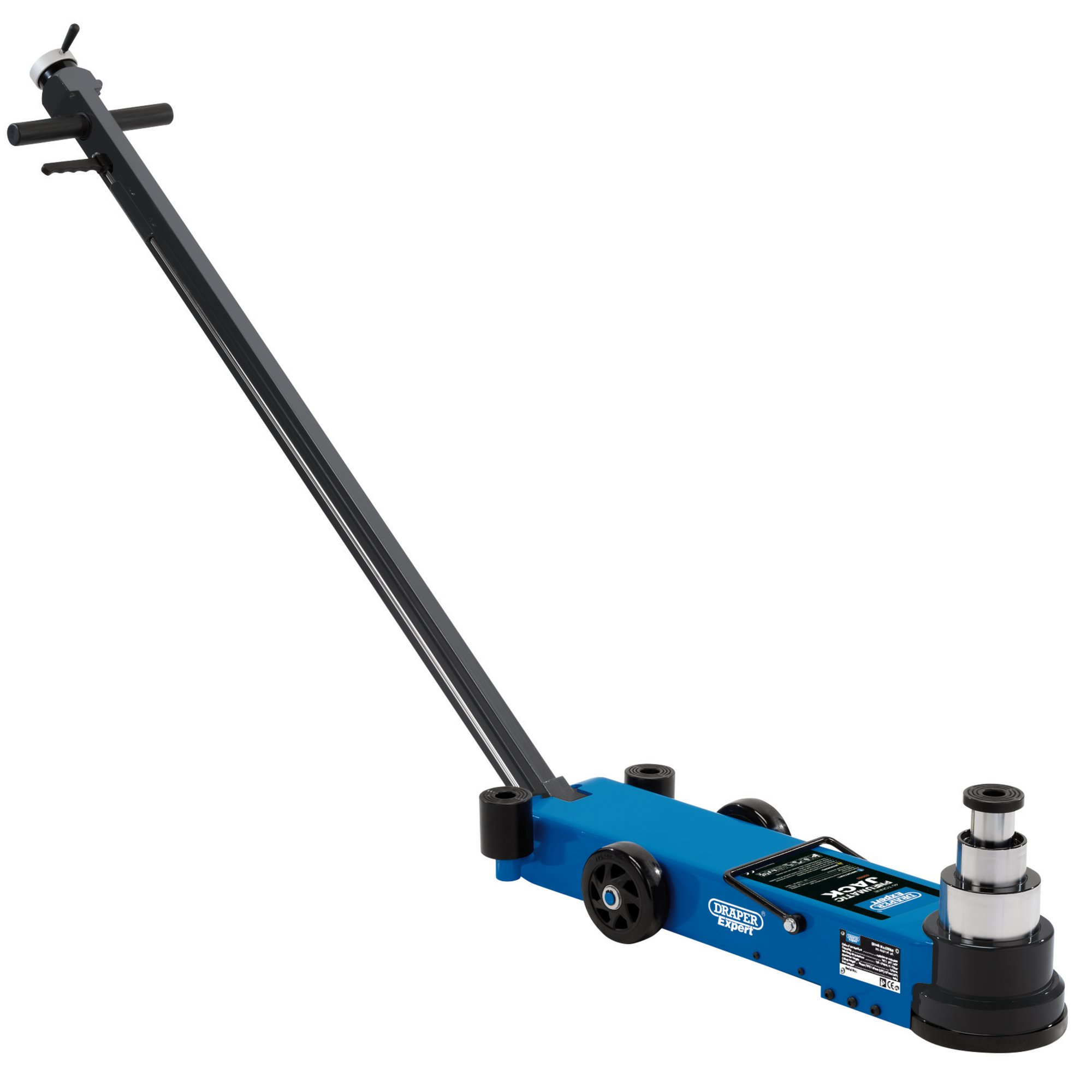 Draper 02080 PJ40LC Pneumatic Long Chassis Low Profile Jack (40 Tonne)