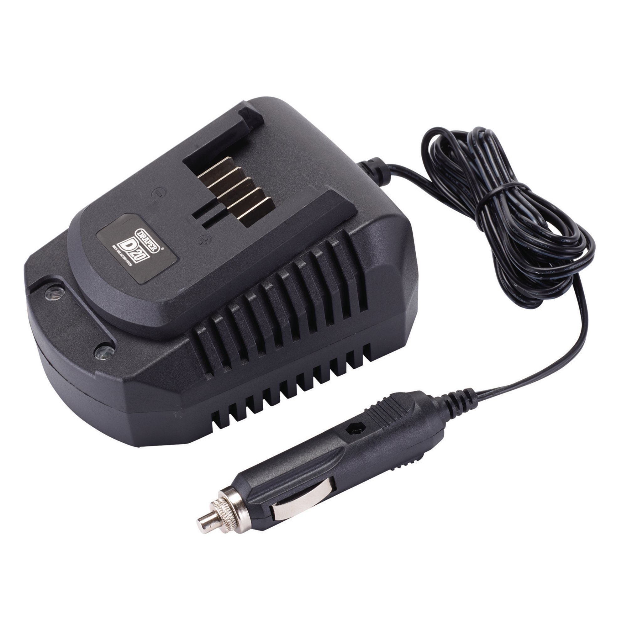 Draper 02255 D20BC12V/B D20 12 V Li Ion In Car Battery Charger