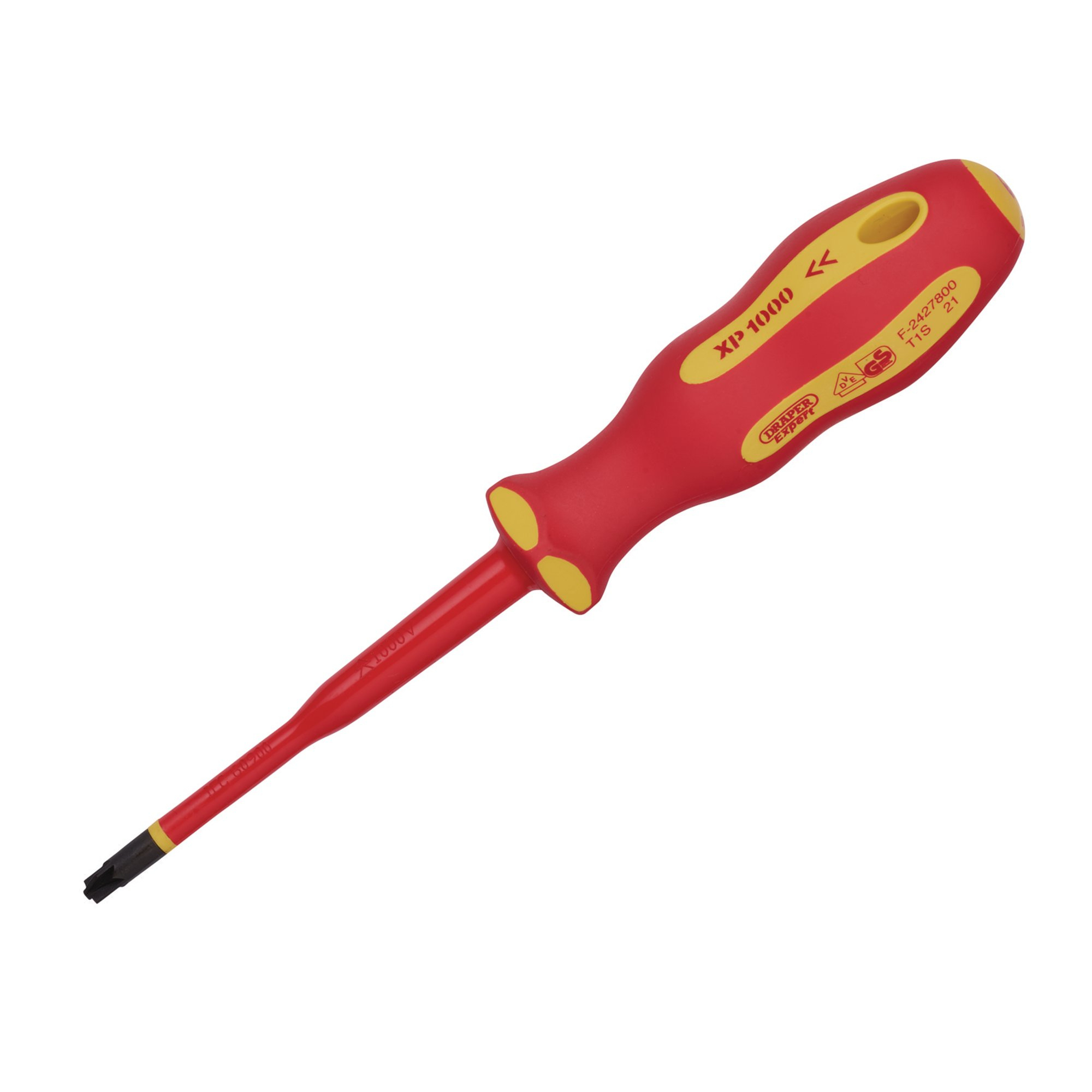 Draper 02256 965SLIMPZ/SL Ergo Plus&#174; Extra Slim PZ/SL Type VDE Interchangeable Screwdriver Blade No.2 x 100mm