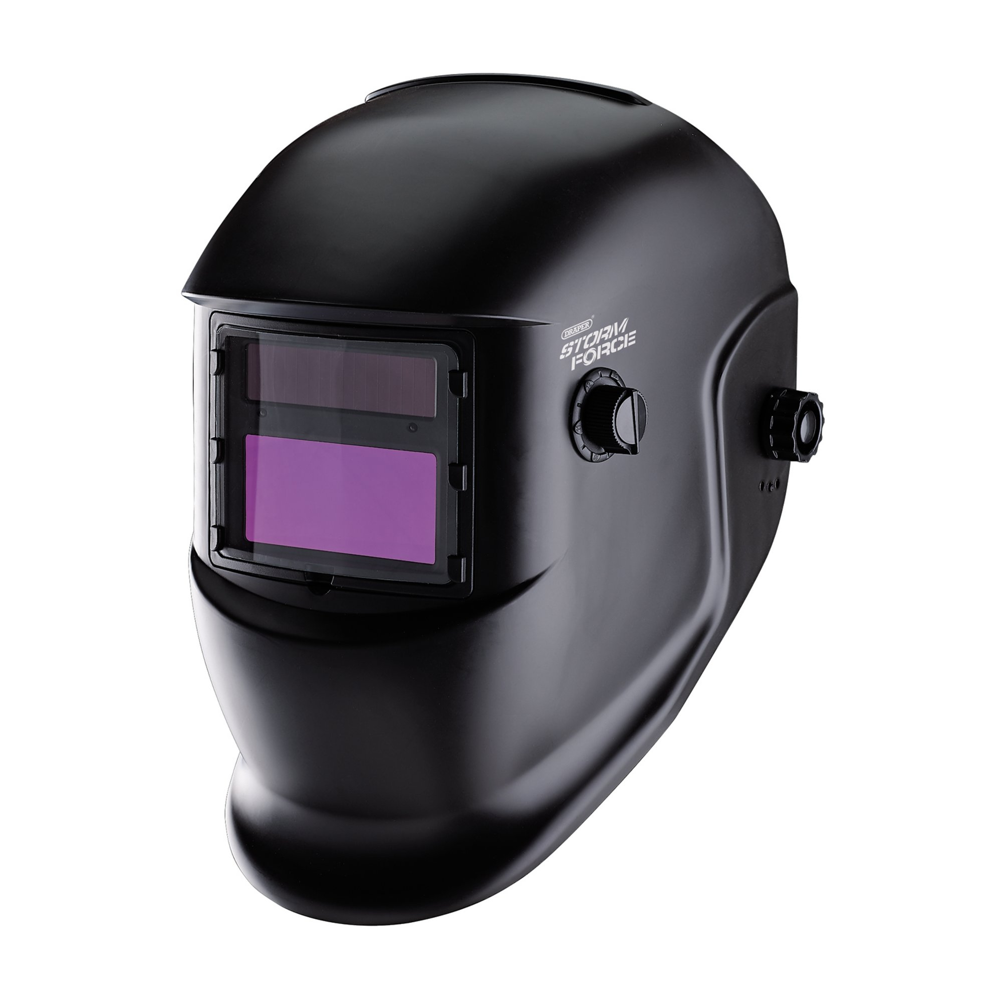Draper 02516 Storm Force WHVS-BK2SF Auto Darkening Welding Helmet Shade 9-13