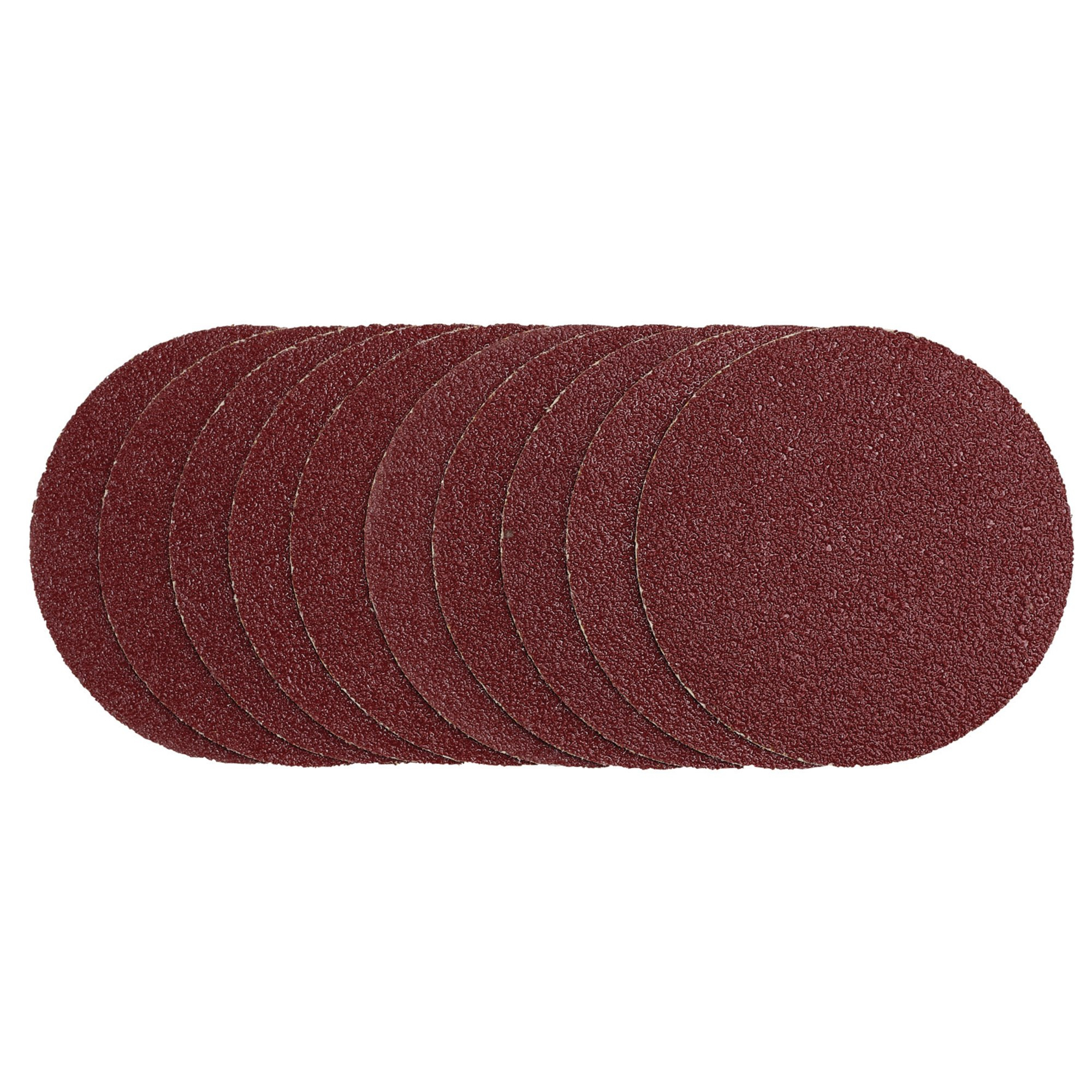 Draper 02693 SDHL125 Sanding Discs, 125mm, Hook & Loop, 40 G (Pack Of 10)