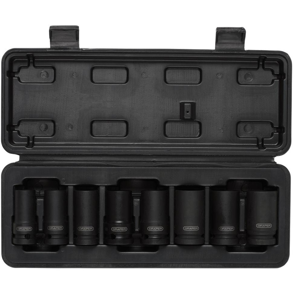 Draper 02746 Locking Wheel Nut Removal Set, 1/2" Sq. Dr. (8 Piece)