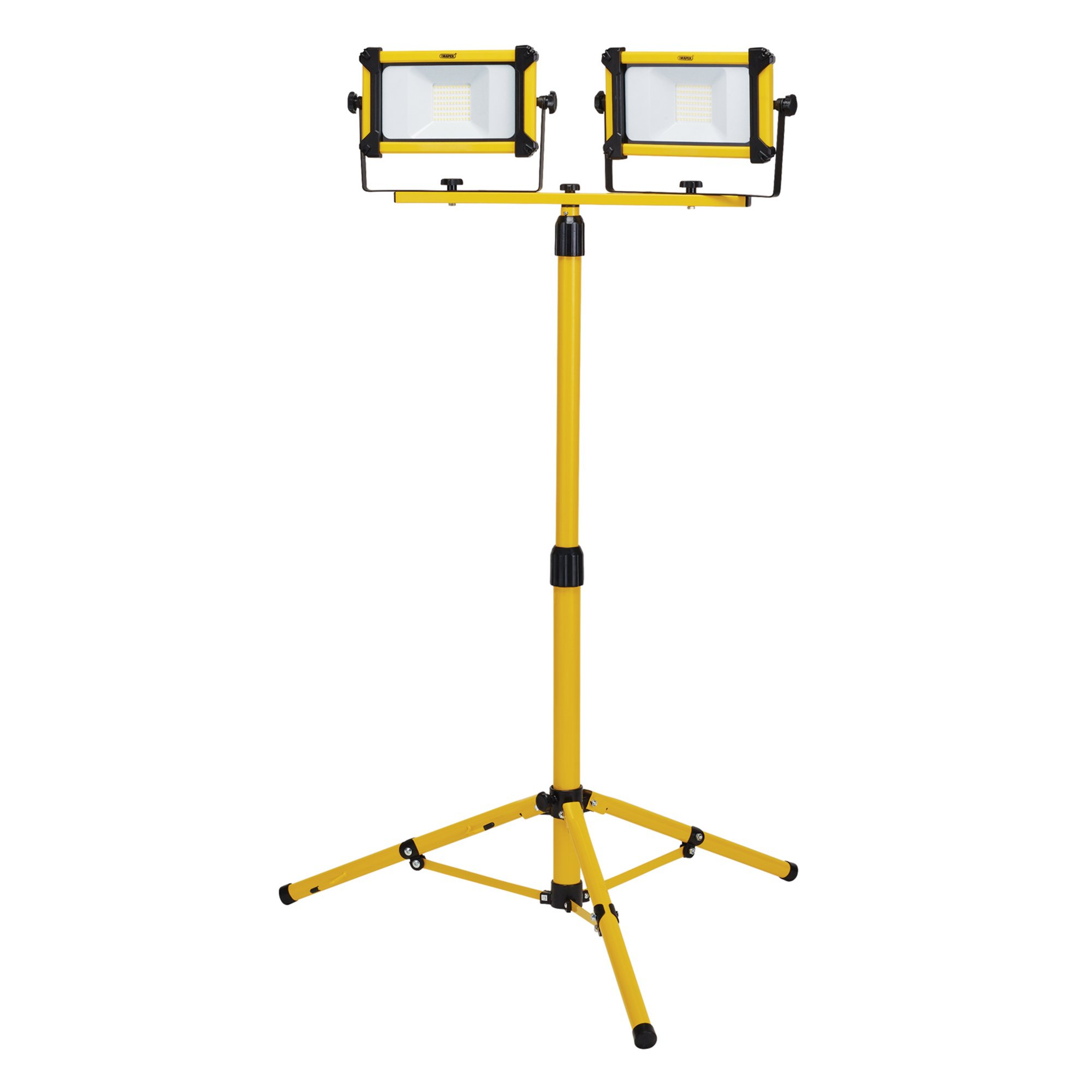 Draper 03195 SMD LED Tripod Site Light, 2 x 10W, 2200 Lumens 110V